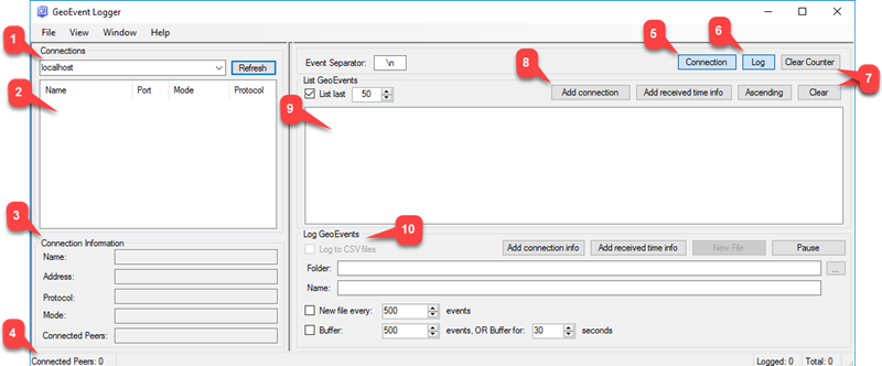 GeoEvent Logger GeoEvent Logger